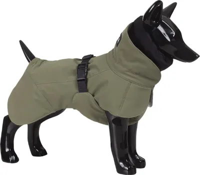 Produktbild von PAIKKA Hunde Winter-Jacke reflektierend "Visibility" grün, Rückenlänge: 50 cm