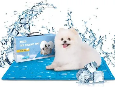 Produktbild von Famanu Kühlmatte für Hunde - selbstkühlend, 40 x 50 cm
