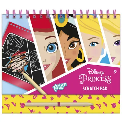 Immagine prodotto di Totum 044340 Libro da grattare della Principessa Disney