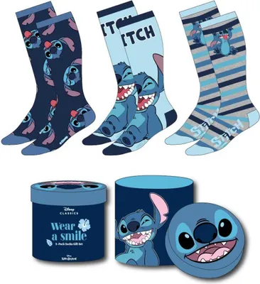 Obrázek produktu pro Ponožky Lilo & Stitch 3-pack Crazy Stitch 36-43