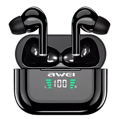 Obrázok produktu pre Slúchadlá Awei AWEI T29P True Wireless Stereo (TWS) do uší Hovory/Hudba Bluetooth Black