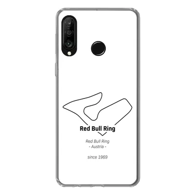 Produktbild von MuchoWow® Handyhülle Schutzhülle Hülle für Huawei P30 Lite Formel 1 - Red Bull Ring - Rennstrecke Silikon Softcase Handy Hülle - Handyhülle