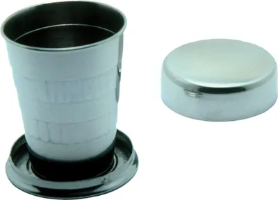 Zdjęcie produktu dla Baladeo składany kubek ze stali nierdzewnej 60 ml do picia Shot