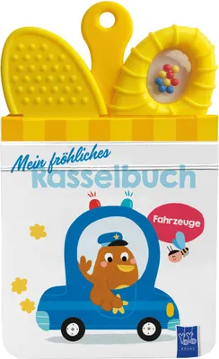 Produktbild von Mein fröhliches Rasselbuch - Fahrzeuge