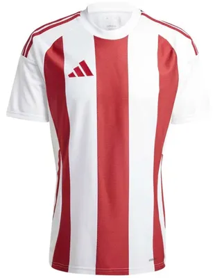 Immagine prodotto di Maglia Adidas Striped 24 "White / Team Power Red 2" da Uomo