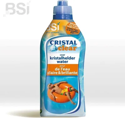 Produktbild von Cristal clear 1 Liter Poolreiniger - Bsi
