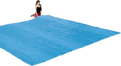 Produktbild von Summer Waves Bodenplane 391x391 Bodenfolie Plane f Quick Up Pool Swimmingpool