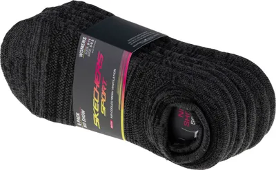 Produktbild von Skechers 6pk Womens 1/2 Terry Socks S113157-GRY, Sportsokken, Damen, Grau, Größe: 36-40