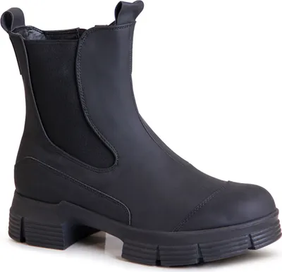 Produktbild von topschuhe24 2236 Damen Plateau Stiefeletten Halb Stiefel, Farbe:Schwarz, Größe:37 EU