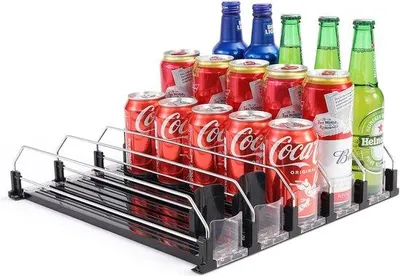 Produktbild von Famanu Automatische Getränkedosenhalter für Kühlschrank - bis zu 25 Dosen
