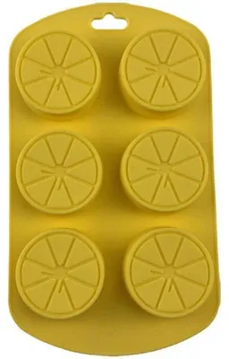 Zdjęcie produktu dla Forma silikonowa 3D w kształcie cytryny, żółta, do pieczenia ciast, czekolady, słodyczy, świec