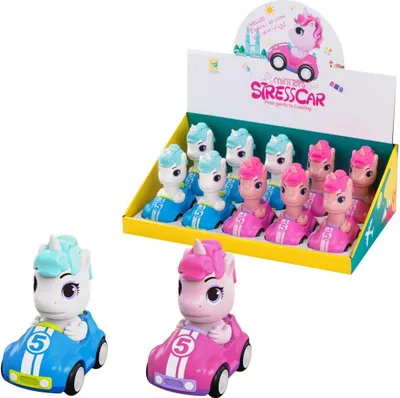 Obrázok produktu pre Auto s jednorožcom – stlač a jazdi MIX – Trifox