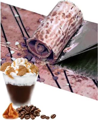 Zdjęcie produktu dla Karmelowe ciasteczka kawowe Rolleis Cookie w proszku 100 kg
