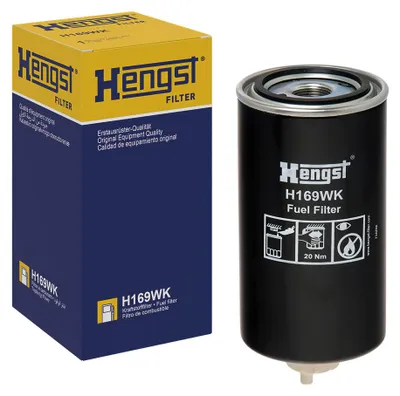 Immagine prodotto di Filtro carburante HENGST spin-on per FIAT FORD MAN VOLVO FREIGHTLINER