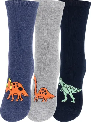Produktbild von Cotton Prime® 6 Paar Kinder Socken - Dinos 23-26