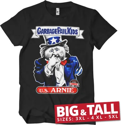 Produktbild von U.S. Arnie Big & Tall T-Shirt - 3XL - Black