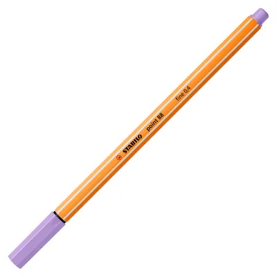 Produktbild von Fineliner - STABILO point 88 - ARTY - 24er Pack mit Hängelasche - mit 24 verschiedenen Farben