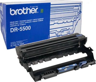 Produktbild von Brother DR-5500, Original, Brother, 40000 Seiten, Laserdrucken, Schwarz, Schwarz
