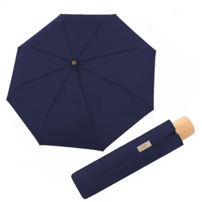 Obrázek produktu pro Doppler Nature Mini uni deep blue - EKO deštník