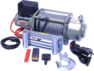 Obrázok produktu pre Varan Motors - var-sc16800 ELEKTRISCHE SEILWINDE 12V 7620KG MOTORWINDE WINDE FORSTWINDE OFFROAD QUAD ATV
