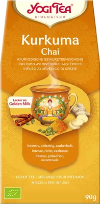 Produktbild von Yogi Tea® Kurkuma Chai lose, 90 g