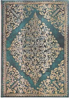 Produktbild von Paperblanks PB8114-2, Abbildung, Grün, 144 Blätter, 120 g/m², Liniertes Papier, Hardcover