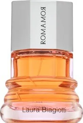 Obrázek produktu pro Laura Biagiotti RomamoR, Ženy, 25 ml, Nedoplnitelná lahvička, Bobule, Ostružina, Jasmín, Magnoliová, Pomerančový květ, Kašmírové dřevo, Pačuli, Vanilka