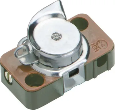 Produktbild von BACHMANN Zugschalter Serie 3746, Ausschalter, 1polig, stirnseitig