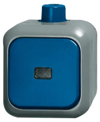 Produktbild von BUSCH JAEGER 2CKA001084A0854 - Wippschalter - Blau - Grau - IP66 - RoHS CE - 250 V - 74 mm