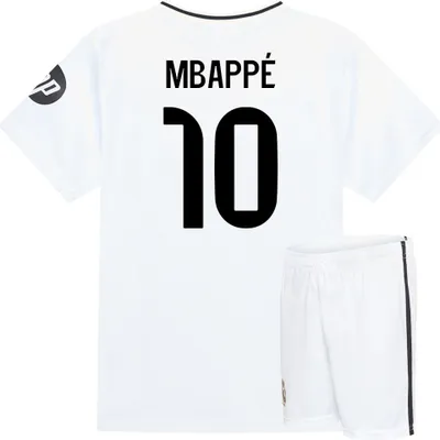 Produktbild von Real Madrid Fußball Trikot Set Mbappe Heim - Kind - 140