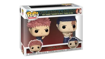 Obrázok produktu pre Funko Pop! 2-pack: Jujutsu Kaisen Yuji Itadori & Aoi Todo Figurki Winylowe