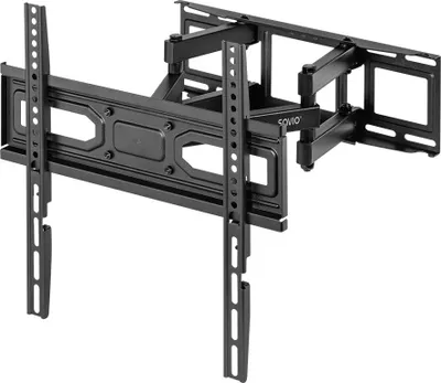 Produktbild von Savio UTV-02, 81,3 cm (32"), 177,8 cm (70"), 100 x 100 mm, 400 x 400 mm, Kunststoff, Stahl, Schwarz