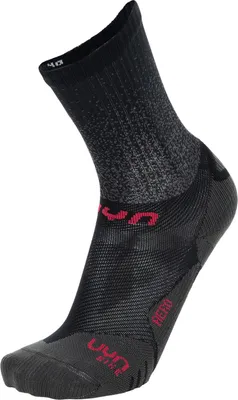 Produktbild von UYN Aero Fahrradsocken Damen black/raspberry 41-42