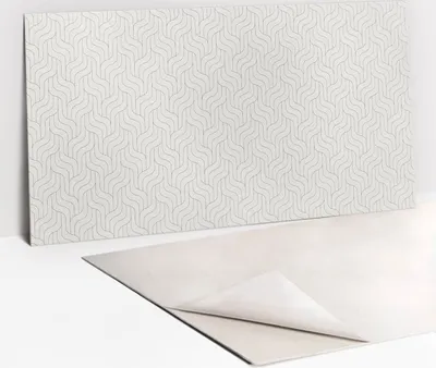 Obrázek produktu pro Ochranný Panel PVC - Samolepicí Vinylové Dlaždice na Stěnu - 100 x 50 - Pravidelné linie