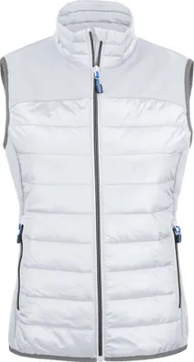 Produktbild von Damen Weste Expedition leicht wattiert mit Softshelleinsätzen und Fleece-Futter