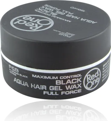 Produktbild von RED ONE Aqua Hair Wax  Black 150m