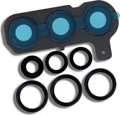 Produktbild von Kameralinse und Rahmen Ersatz-Set für Samsung Galaxy S25+ (S936B) Schwarz