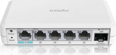 Obrázek produktu pro EnGenius EXT1106, L2, Gigabit Ethernet (10/100/1000), Podpora napájení po Ethernetu (PoE)