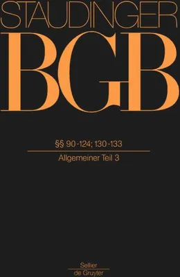 Produktbild von §§ 90-124; §§ 130-133