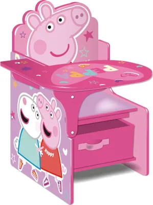 Produktbild von Peppa Pig Schreibtischstuhl Mit Stauraum Rosa  Rosa One Size