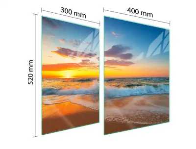 Obrázok produktu pre Ochranná Sklenenená Tabuľa Pre Herd 70X52 Sea