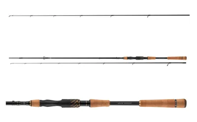 Produktbild von DAIWA MORETHAN SHAD ATTACK, 2,4m, 7,87ft, 14-56g, 2 Teile, Spinning Angelrute, ultra fast, 11116-241