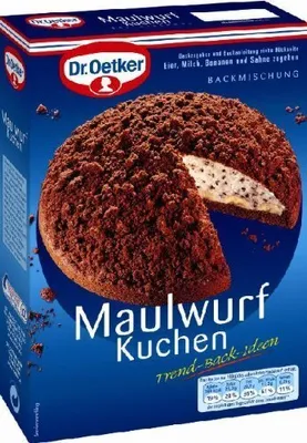 Immagine prodotto di Torta Talpa Dr Oetker 435g Tendenza Idee per la cottura