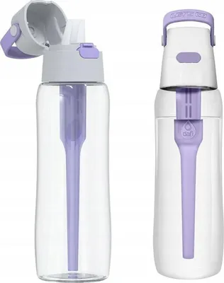Zdjęcie produktu dla Bidon Dafi Solid 0,7L Lawenda Z Filtrem - Tritan, Filtr Węglowy