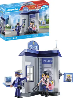 Produktbild von PLAYMOBIL 71733, Polizei, 4 Jahr(e), Mehrfarbig, Kunststoff