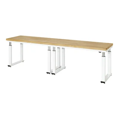 Produktbild von STIER Elektrisch Höhenverstellbare Werkbank Premium BxTxH 3000x700x740-1140 mm