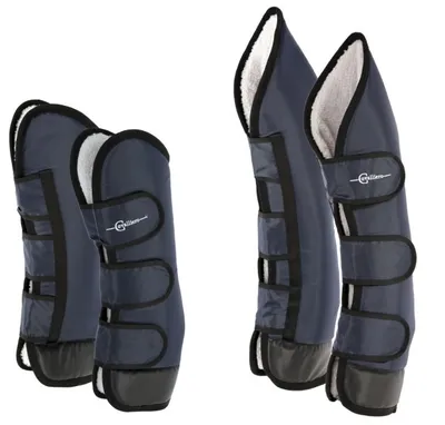 Image de Covalliero Guêtres de transport Dexter bleu foncé, Taille:X-FULL