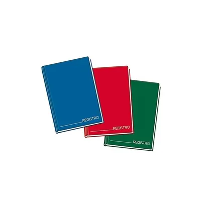 Produktbild von Blasetti 1342 Notizbuch A4 384 Blätter Blau, Grün, Rot