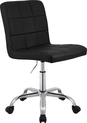 Produktbild von CLP Arbeitshocker Darfield höhenverstellbar und 360° drehbar bis 150 kg belastbar schwarz Material Kunstleder