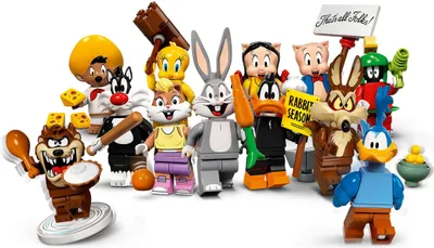 Obrázok produktu pre LEGO Minifigures Looney Tunes™, Stavebnica, 5 rok / roky, Plast, 8 kusov, 12 g